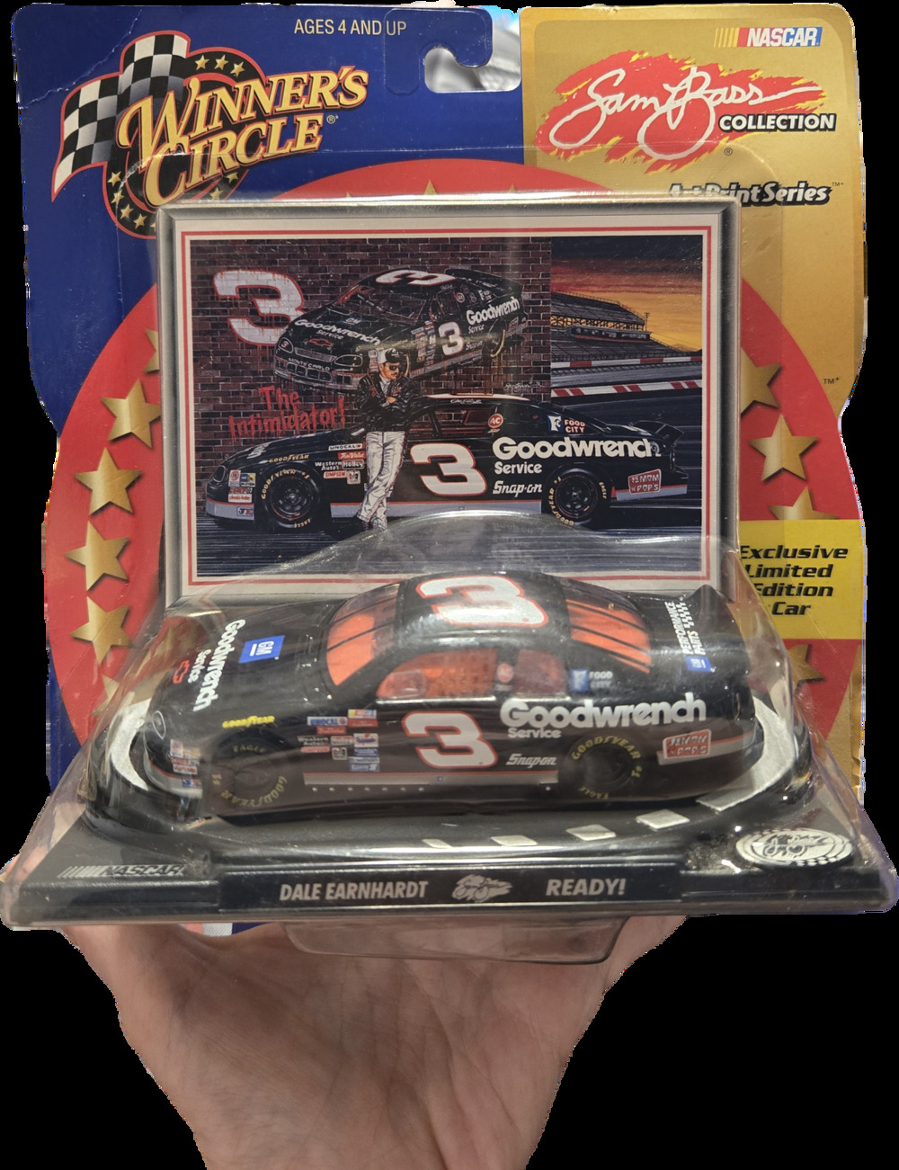 Dale Earnhardt #3 Goodwrench Sam Bass Art Print Series "The Intimidator" 1:43